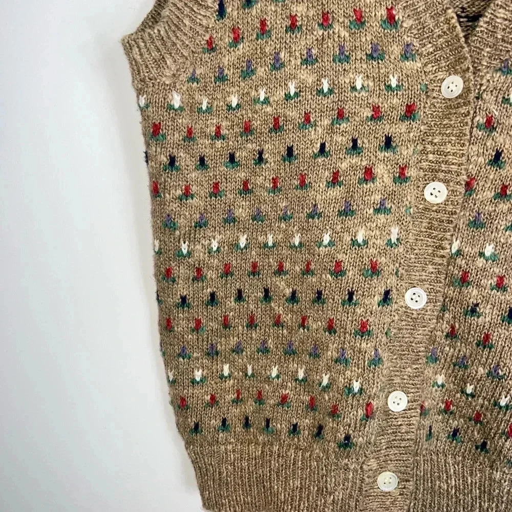 VINTAGE JG HOOK UNIQUE FASHION VEST - Picture 2 of 10